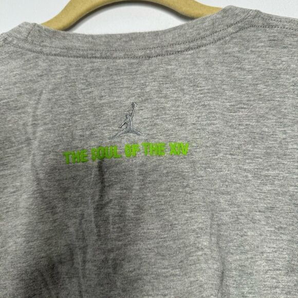 Nike Air Jordan 14 Retro Soul Of XIV Blueprint 20th Anniversary T-Shirt 2005 - Picture 6 of 7